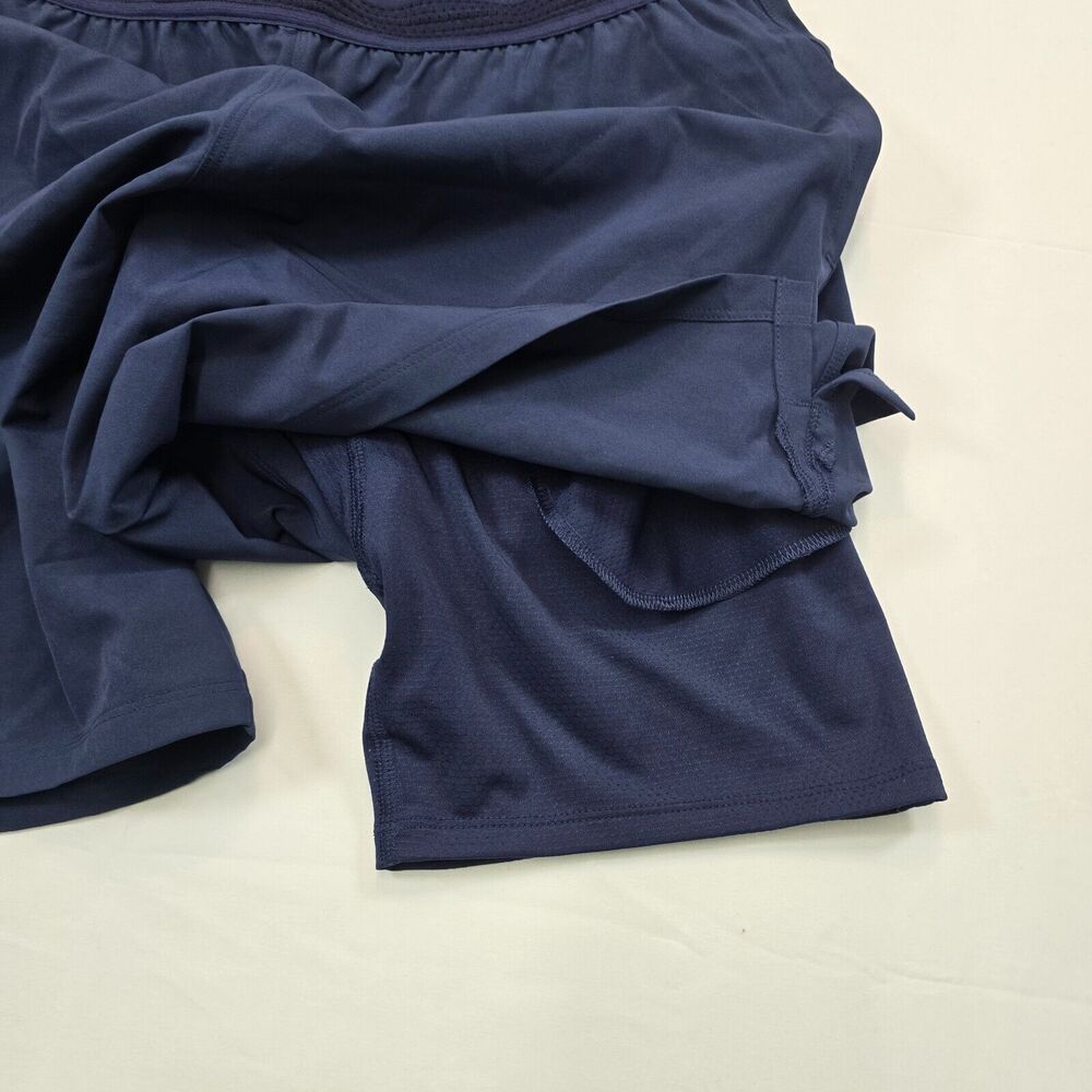 Fabletics Men's Blue Fundamental Performance Gym Shorts 9" Inseam Workout Size L - Picture 4 of 10